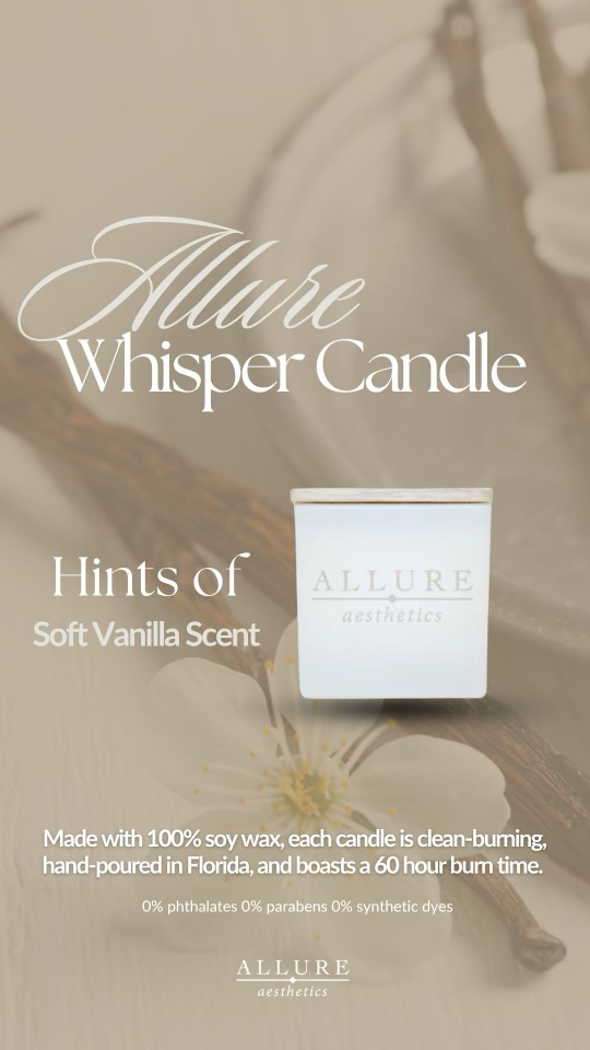 Allure Whisper Candle with Wooden Lid